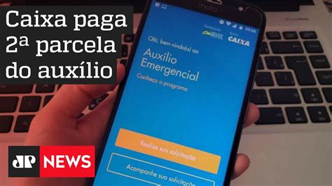 Caixa Paga Parcela Do Aux Lio Emergencial Nesta Quinta Youtube