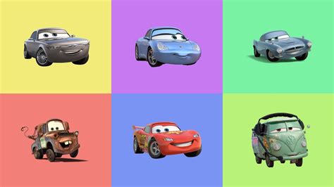 Let S Play With Lightning Mcqueen Sterling Sally Carrera Finn Mcmissile Tow Mater Youtube