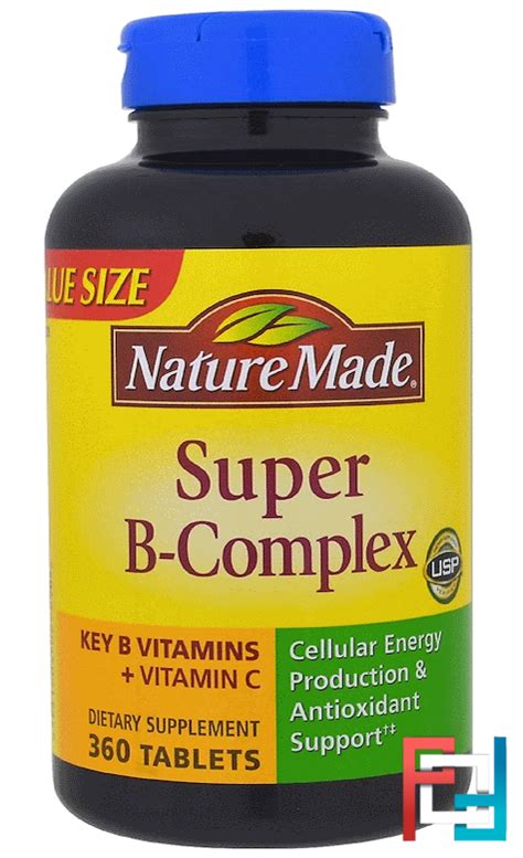 Super-B Complex, Nature Made, 360 Tablets