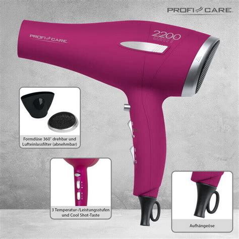 ProfiCare 2200 Watt Haartrockner Profi Föhn Haarföhn Hairdryer föhnen