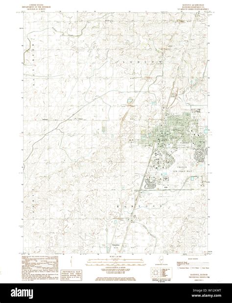 Rantoul illinois map hi-res stock photography and images - Alamy