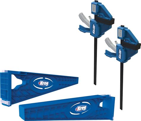 Kreg KHI Slide Drawer Slide Installation Jig With 12 VersaGrip Clamps