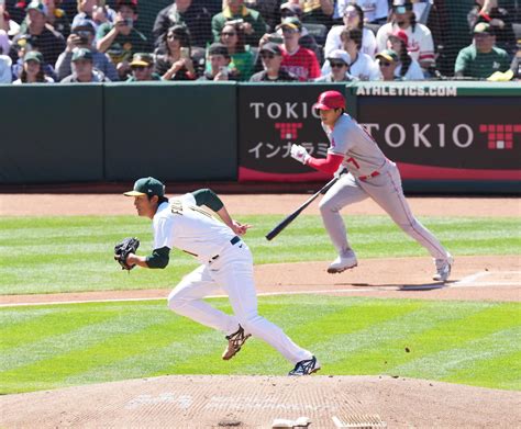 大谷翔平vs藤浪晋太郎 第2打席で左越え適時打 藤浪は8失点初黒星 メジャー初対決／詳細 Mlbライブ速報写真ニュース 日刊スポーツ