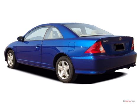 Image Honda Civic Door Coupe Ex Auto Angular Rear Exterior View