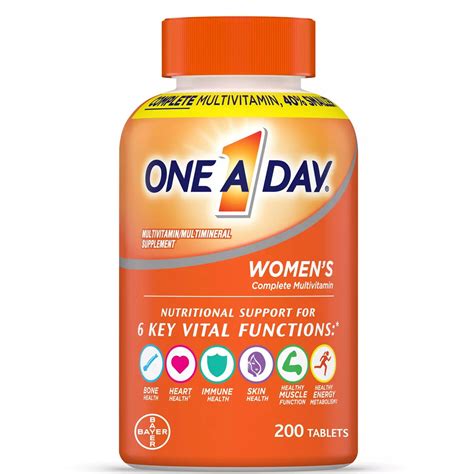 One A Day Womens Multivitamin Tablets Shop Multivitamins At H E B