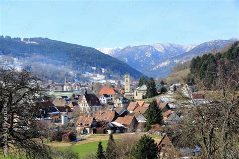 Stosswihr Village In The Valley Of Munster Stock Photo Adobe Stock