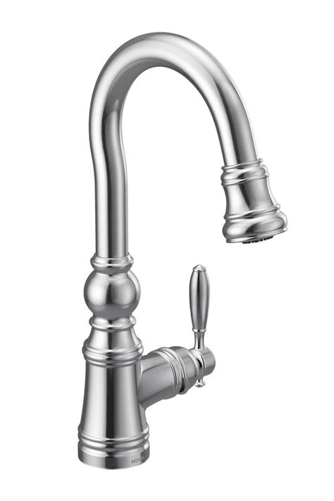 Moen Weymouth Gpm Single Hole Pull Down Bar Faucet With Duralast