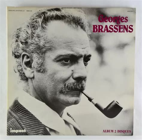 GEORGES BRASSENS Polygram 2 LP France Album 2 Disques EUR 9 99