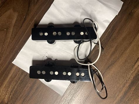 Fender J Bass Pickup Set 2010s Black Reverb