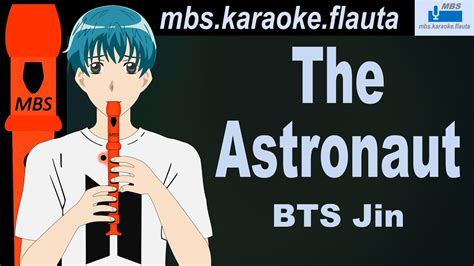 The Astronaut Bts Jin Flauta Dulce Cover By Mbs Tutorial Animado Con