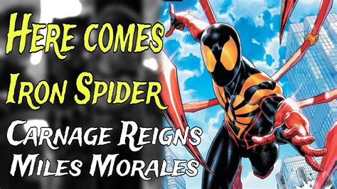 Carnage Reigns Miles Morales Hindi Comic Saga Universe Youtube