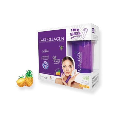 Suda Collageen Probiotic Met Ananassmaak Sachets 30 X 10g Herbal Drogist