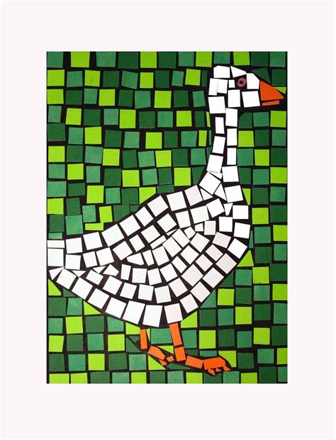 Easy Mosaic Art For Kids