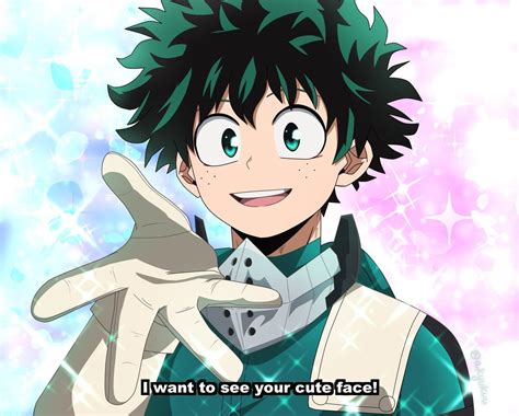 My Hero Academia Deku Cute Smile : We'll try not to spoil anything, but deku has once again ...