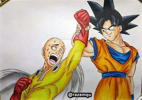 Goku vs Saitama | Anime Amino