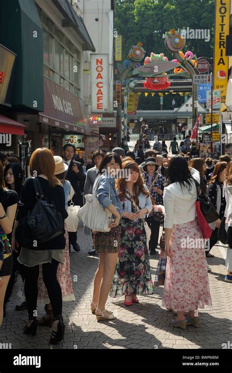 Harajuku Girls Tokyo Street High Resolution Stock Photography And