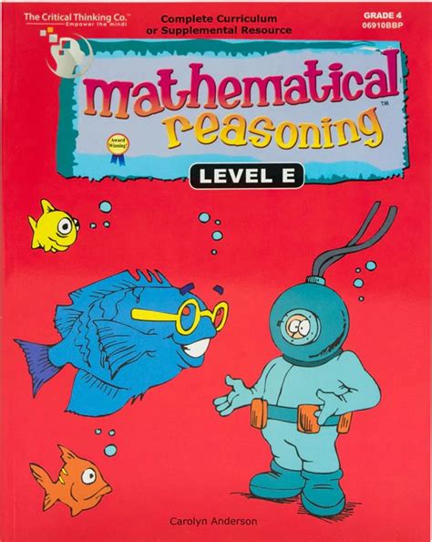 Mathematical Reasoning Level E – The Learning House 