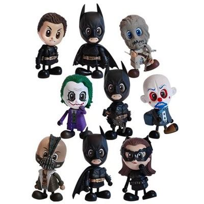 Dc Comicsbatman Dark Knight Cosbaby Full Set Of By Hot Toys Target
