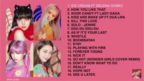 Pin by Briana Garcia on BLACKPINK in 2023 | Pop songs, Name songs, Black pink songs