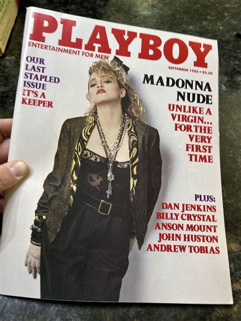 Mavin Playboy MAGAZINE September 1985 MADONNA NUDE Playmate