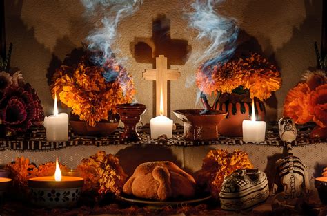 Altar De D A De Muertos Y Su Ofrenda Significado Y Elementos Que Debe