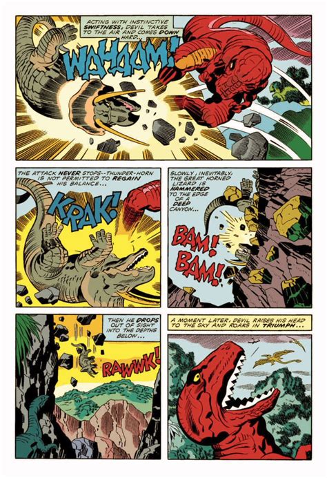 Dean Robert Willetts On Twitter Devil Dinosaur Jack Kirby Mike