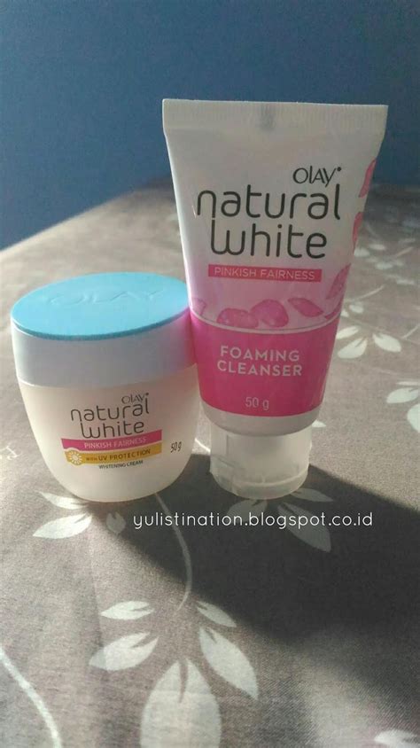 Review Olay Natural White Pinkish Fairness Foaming Cleanser The