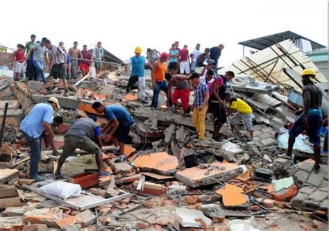 Más De Un Millón De Personas Afectadas Por Terremoto En Ecuador Onu