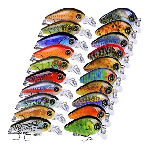 Sunlure Crankbaits Fishing Lures Kits Floating Swimbait Wobbler Hard