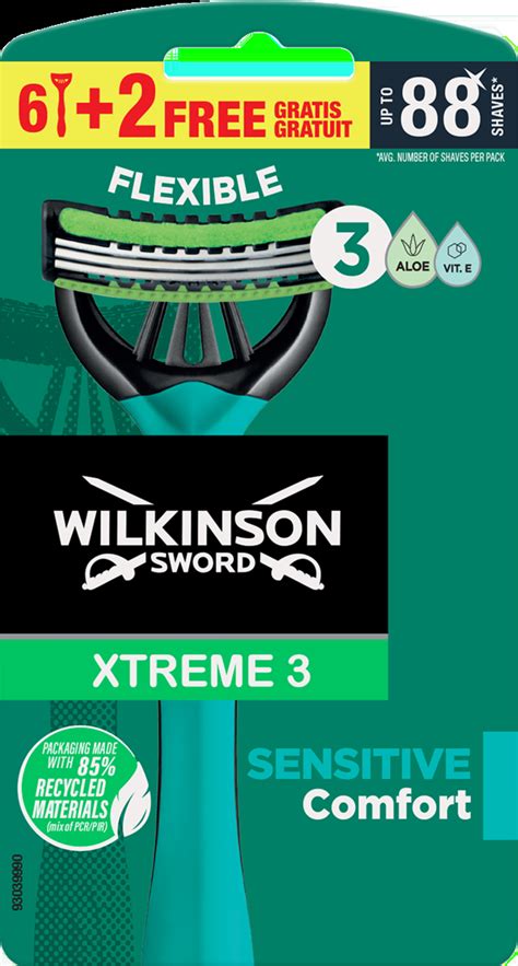 Wilkinson Sword Xtreme Sensitive Maszynki Do Golenia Ostrzowe