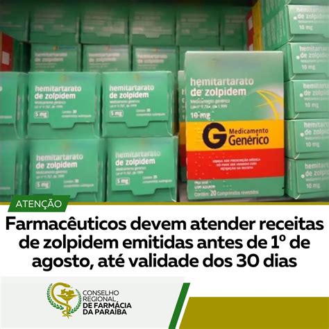Como Cortar O Efeito Do Zolpidem - RECEITAS DE ZOLPIDEM EMITIDAS ANTES DO DIA 1° DE AGOSTO - Conselho ...