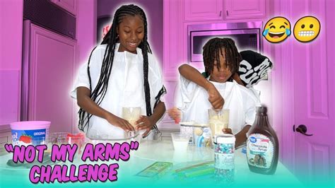 Not My Arms Challenge So Funny Youtube