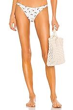 Onia Ashley Bikini Bottom In White REVOLVE