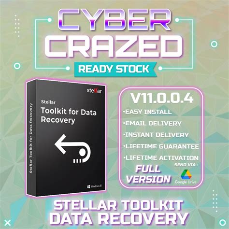 Jual Stellar Toolkit Data Recovery V Full Version Versi