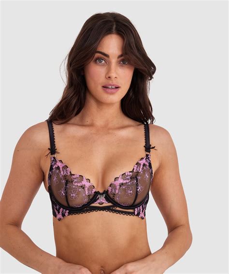 Bras N Things Enchanted Falling For You Brazilian Knicker Black