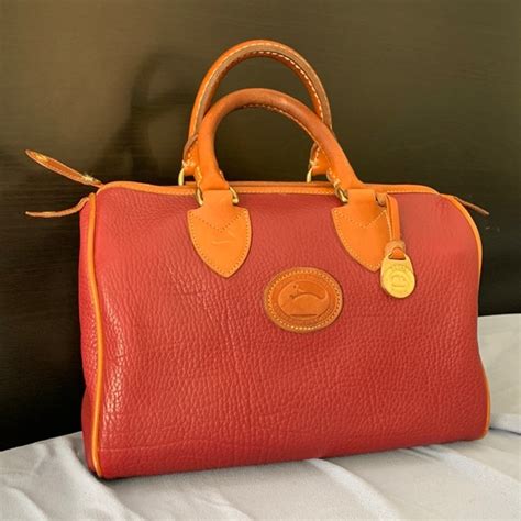 Dooney And Bourke Bags Dooney And Bourke Vintage Satchel In Rouge