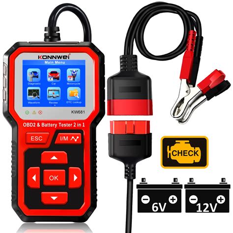 Tester Do Akumulator W V V Interfejs Diagnostyczny Obd W