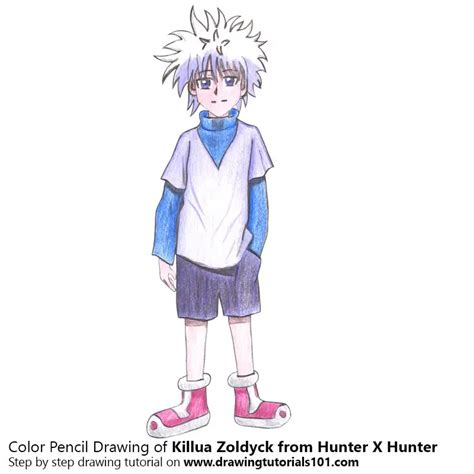 Killua Zoldyck Drawing