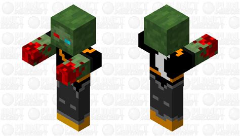 Bloody Zombie Minecraft Mob Skin