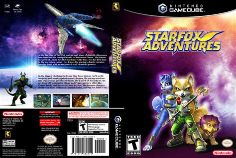 Starfox Adventures GameCube Box Art Cover By Betakyte