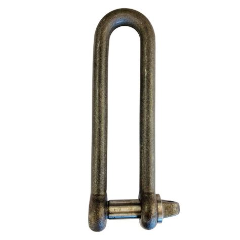 5 Ton Piling Shackle High Tensile Long Body Dee Screw Pin Lifting