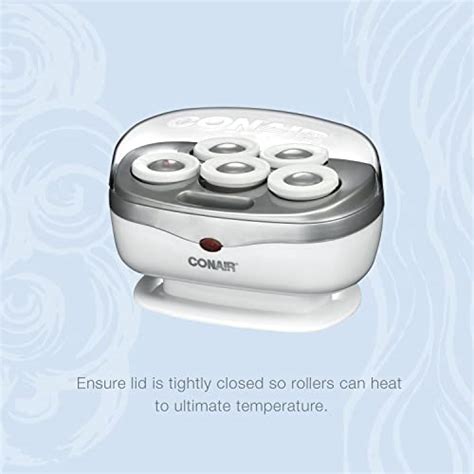 Conair Ceramic 1 1 2 Inch Hot Rollers Super Clips Included Perfect For Travel Domestic And