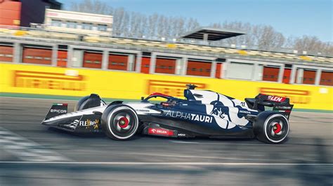 F1 2023 Alpha Tauri Presenta Su Nuevo AT04 En Nueva York