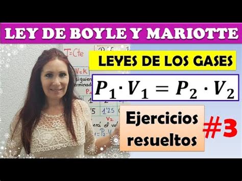 Ley De Boyle Y Mariotte Ejercicios Resueltos Leyes De Los Gases