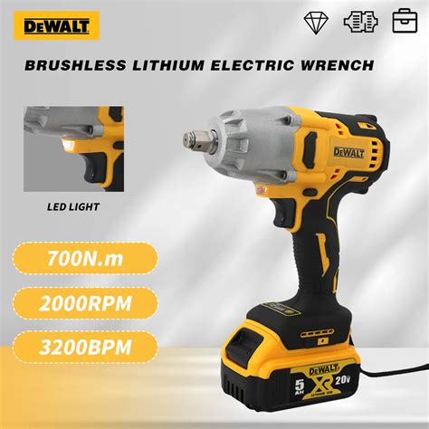 Dewalt Llave El Ctrica De Impacto Inal Mbrica Sin Escobillas