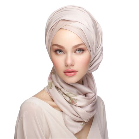 Hermoso Hijab Y Turbante Png Dibujos Turbante Hiyab Islámico Png Imagen Para Descarga