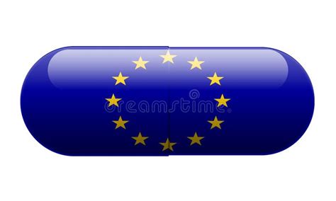 Pill Wrapped Eu Flag Stock Illustrations 2 Pill Wrapped Eu Flag Stock