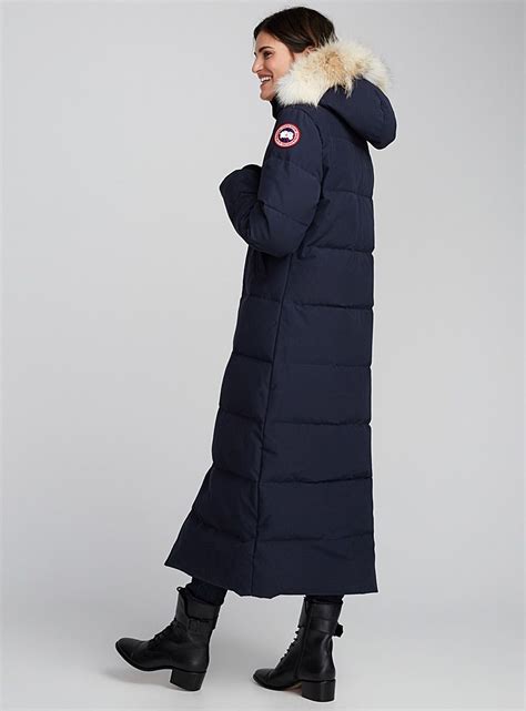 Mystique Maxi Parka Canada Goose Shop Womens Quilted And Down