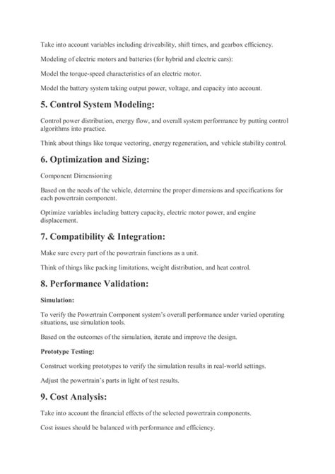 Powertrain Component Modelling And Sizing Pdf