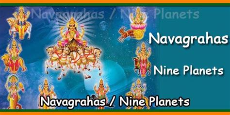 Navagrahas And Their Wives Names Elements Benefits Effects